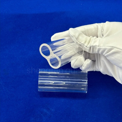 Fabrikmaßnahme hochtemperaturbeständig transparentes Quarzrohr