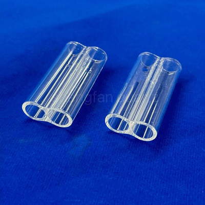 Fabrikmaßnahme hochtemperaturbeständig transparentes Quarzrohr