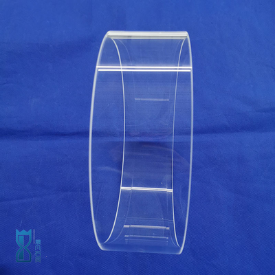 angepasster hochreiner, transparenter, polierter, klarer Glasrohr
