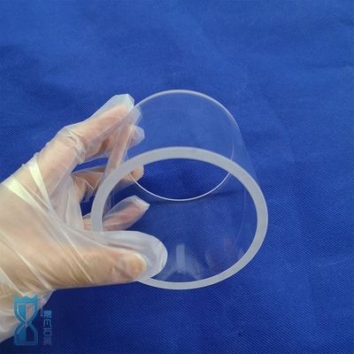 angepasster hochreiner, transparenter, polierter, klarer Glasrohr