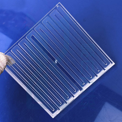 CNC-Bearbeitung von hochpräzisen geschmolzenen Quarzglasplatten