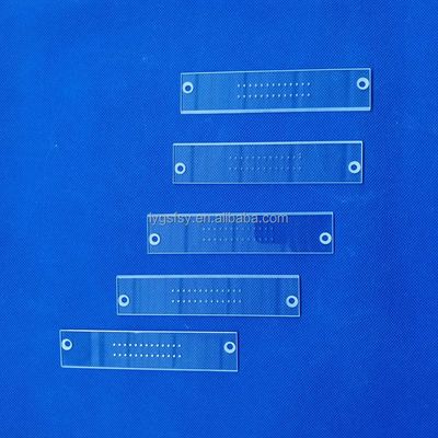 Professionelle UV-transparente Quarz-Punktplatte nach Maß