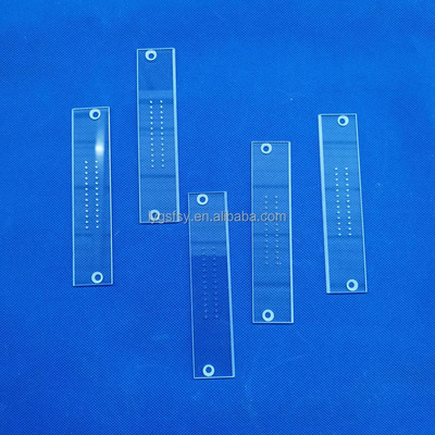 Professionelle UV-transparente Quarz-Punktplatte nach Maß