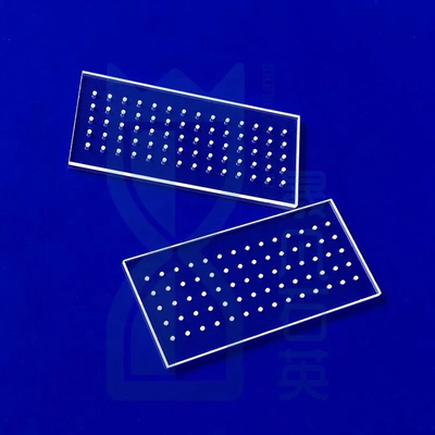 Professionelle Ultraschalllaser-Perforation von Quarzglas