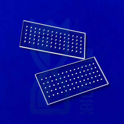 Professionelle Ultraschalllaser-Perforation von Quarzglas