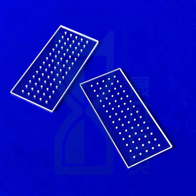 Professionelle Ultraschalllaser-Perforation von Quarzglas