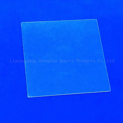 Professionelle UV-transparente Quarzglasplatte
