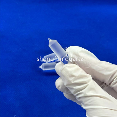Anpassung hohe Lichtdurchlässigkeit hohe Reinheit voll transparente Quarz-Stab Quarz-Boot