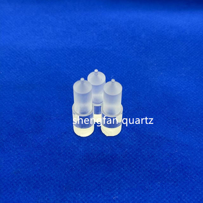 Anpassung hohe Lichtdurchlässigkeit hohe Reinheit voll transparente Quarz-Stab Quarz-Boot