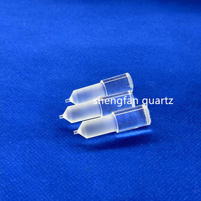 Anpassung hohe Lichtdurchlässigkeit hohe Reinheit voll transparente Quarz-Stab Quarz-Boot