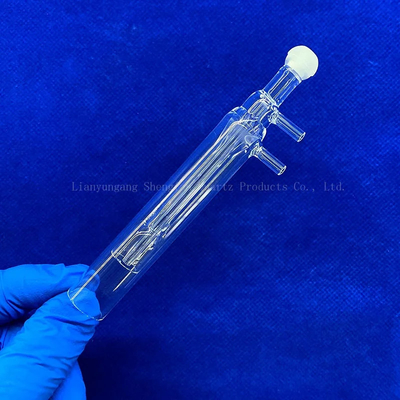 Gezogenes hochtemperaturiges hochreines Quarzglasrohr