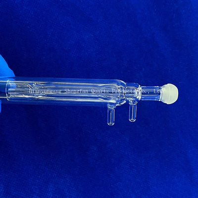 Gezogenes hochtemperaturiges hochreines Quarzglasrohr