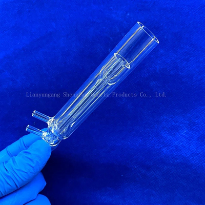 Gezogenes hochtemperaturiges hochreines Quarzglasrohr