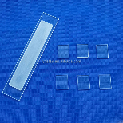 Cnc Finishing Laboratory Quarzplatte mit Schlitten, die gegen Säure und Alkali bestand ist
