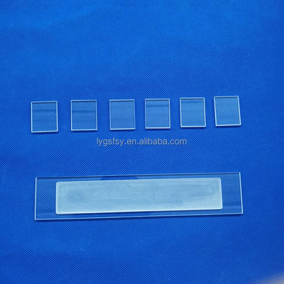 Cnc Finishing Laboratory Quarzplatte mit Schlitten, die gegen Säure und Alkali bestand ist