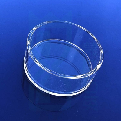Fabrik kundenspezifische Labor rund transparente korrosionsbeständige Quarzglas Petrischale
