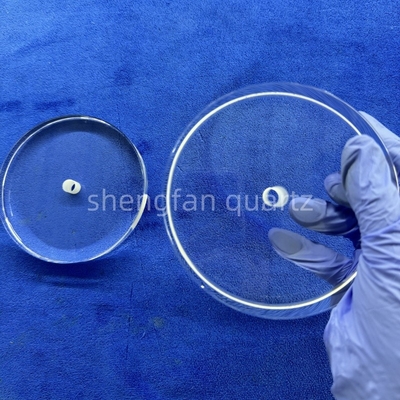 Herstellung von hochreinen Laserperforierten Quarzglasplatten