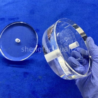 Herstellung von hochreinen Laserperforierten Quarzglasplatten