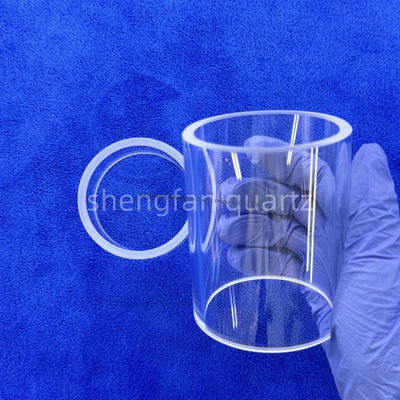 Hohe Reinheit SiO2 99,99% Quarzglasröhrchen mit Glühpunkt 1180°C und Dehnpunkt 1100°C für industrielle Verwendung