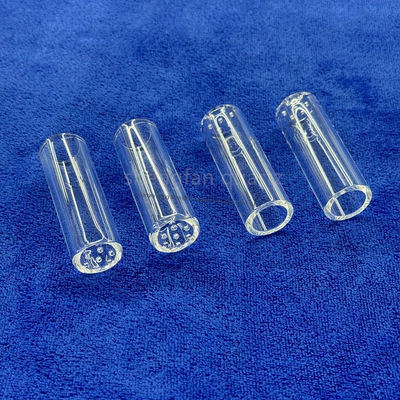 Hohe Reinheit SiO2 99,99% Quarzglasröhrchen mit Glühpunkt 1180°C und Dehnpunkt 1100°C für industrielle Verwendung