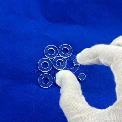 Professionelle, kundenspezifische, transparente Quarz-Punktplatte, hochtemperaturbeständig