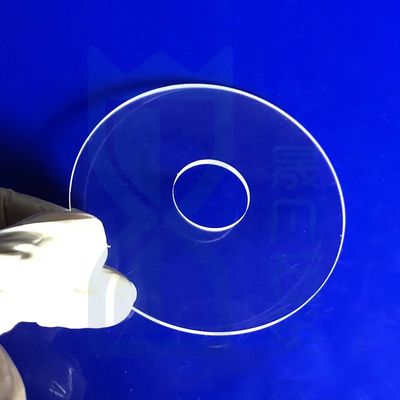Professionelle, kundenspezifische, transparente Quarz-Punktplatte, hochtemperaturbeständig