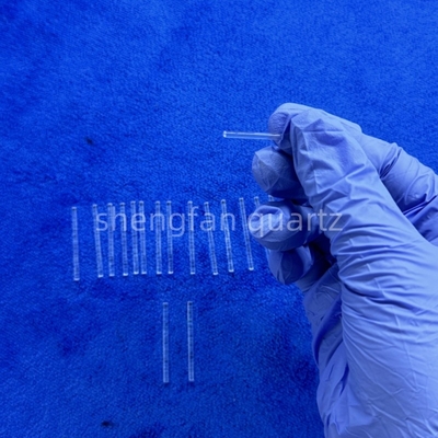 2.1 mm Durchmesser Quarzglasstab Frosted Transparent