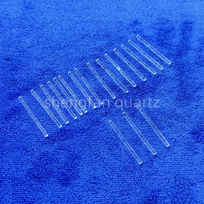 2.1 mm Durchmesser Quarzglasstab Frosted Transparent