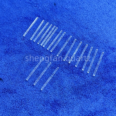 2.1 mm Durchmesser Quarzglasstab Frosted Transparent