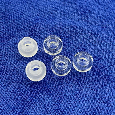 Professionelle, passgenaue, transparente, perforierte Quarzplatte, hochtemperaturbeständig