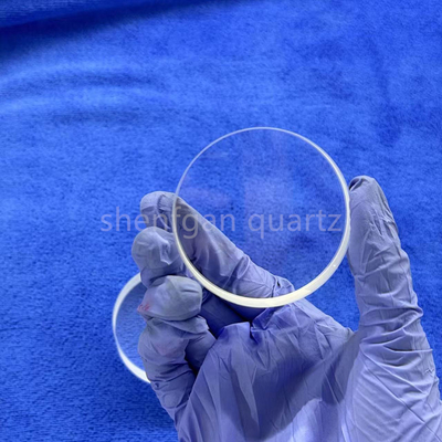 Hochtemperaturbeständig geschmolzenes Siliziumquarzglas Transparent