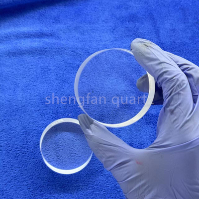 Hochtemperaturbeständig geschmolzenes Siliziumquarzglas Transparent