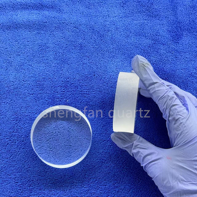 Durchsichtige hochdurchdringende Quarzwafer für Halbleiter