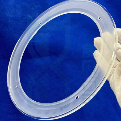 Durchsichtige gefrorene geschmolzenen Siliziumglas-Stein-Punchring