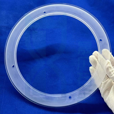Durchsichtige gefrorene geschmolzenen Siliziumglas-Stein-Punchring