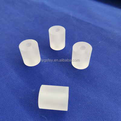 Hohe Reinheit durchsichtige gefrorene Quarzglasstange