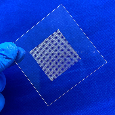99.99% hochreine Quarzplatte Laserschleifen geschmolzener Siliziumquarzglasfenster Quarzglasblech