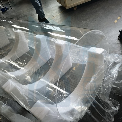 Großhandel Transparenter Ozongenerator Quarzglasrohr Großer Durchmesser Hitzebeständig