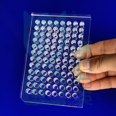 CNC-Anpassung Quarz 96 Brunnenplatte Transparent Nicht gefroren
