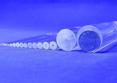 Chemische UV-Quarzrohrstange Umweltfreundliches Material 0,25-0,5 mm Innendurchmesser hohe Präzision