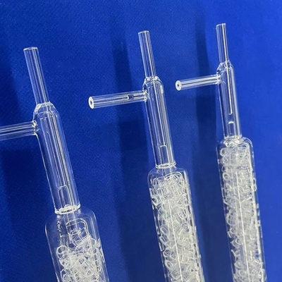 Laboratoriumsmaßgeschneiderte Quarz-Kondensationsröhre Quarzglasröhre Quarz-Prüfröhre