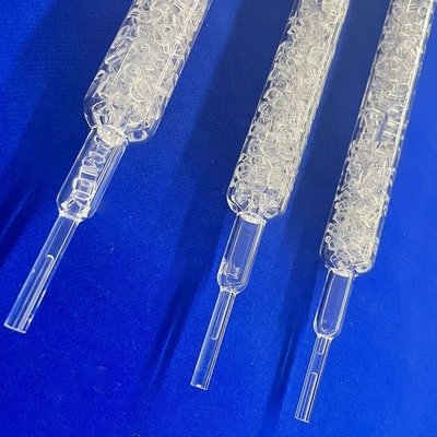 Laboratoriumsmaßgeschneiderte Quarz-Kondensationsröhre Quarzglasröhre Quarz-Prüfröhre