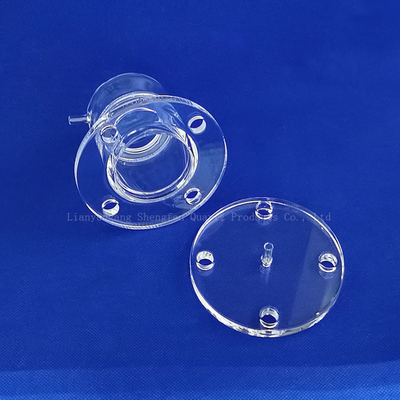 Halbleiter Frosted Transparent Quarz Flake Quarz Flanken Korrosionsbeständig