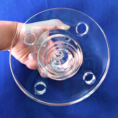 Halbleiter Frosted Transparent Quarz Flake Quarz Flanken Korrosionsbeständig