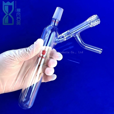 Hochtemperatur geschmolzenes Quarzgewinde Tube Erdquarzglas Tube