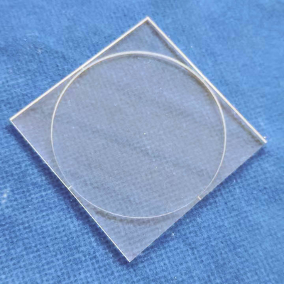 Halbleiter Rund-Quadrat-Quarz-Fensterblech