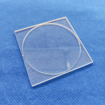Halbleiter Rund-Quadrat-Quarz-Fensterblech