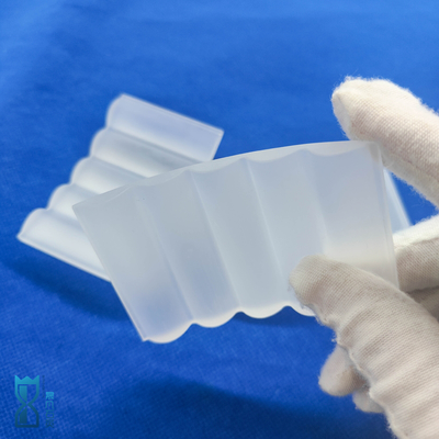 Fabrik Hochleistungsgeschmolzenes Silizium Custom Unregelmäßiges Frostquarzblech Glasplatte