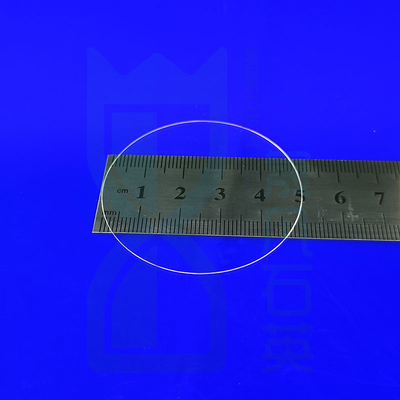Hochlichtübertragungsfenster Schiefer Quarz Glasblatt 2 "4" 6 " Quarz Wafer Wafer 0,3 mm Dicke