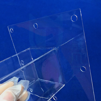 1100C hochtemperaturbeständige Quarzglasplatte für die Stanzvorrichtung in Halbleiter-Photovoltaikanwendungen